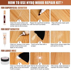 Wood Furniture Repair Kit- Set of 41 Laminate Vinyl Floor Kit 3