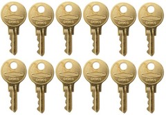 for Your Janitor Bobrick Cat-74 Dispenser Key – 12 Pack of Keys Bronze