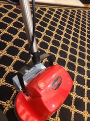 Gloss Boss Mini Floor Scrubber Polisher Buffer Hardwood Tile Concrete Rugs