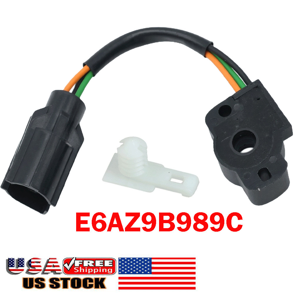 1pc E6AZ9B989C Throttle Position Sensor TPS New for 1986-1993 Ford Mustang 5.0L