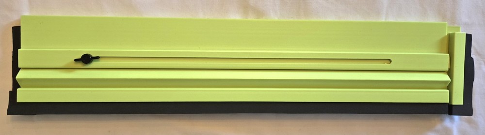 Impact Floor Guard Dam 7264 Extends 36″ to 64″ Rubber Yellow/Green Fluorescent