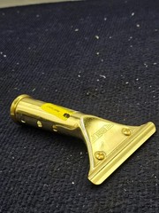 (QTY 3) Ettore Master Brass Handle Unger Brass Part Squeegee Cleaning Window