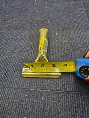 (QTY 3) Ettore Master Brass Handle Unger Brass Part Squeegee Cleaning Window