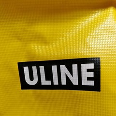 Uline S-21665 Yellow Zipper Vinyl Replacement Bag For Janitor Cart 24 Gallon