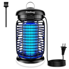 Endbug Bug Zapper, Zapper Outdoor Indoor with LED Light, Medium, 2 in 1