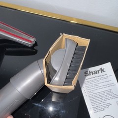 Shark Vacuum Accessory Kit with Wall Mount, Dusting Brush, Upholstery Tool