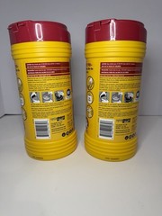 BIG Wipes Heavy Duty Industrial Textured Scrub Wipes, Red Top, (80 Count)- 2PACK