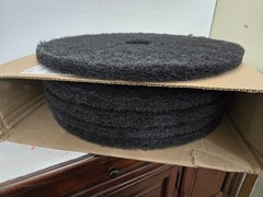 5 Pack Genuine Joe 20″ Black Strip Floor Pad FREE SHIPPING