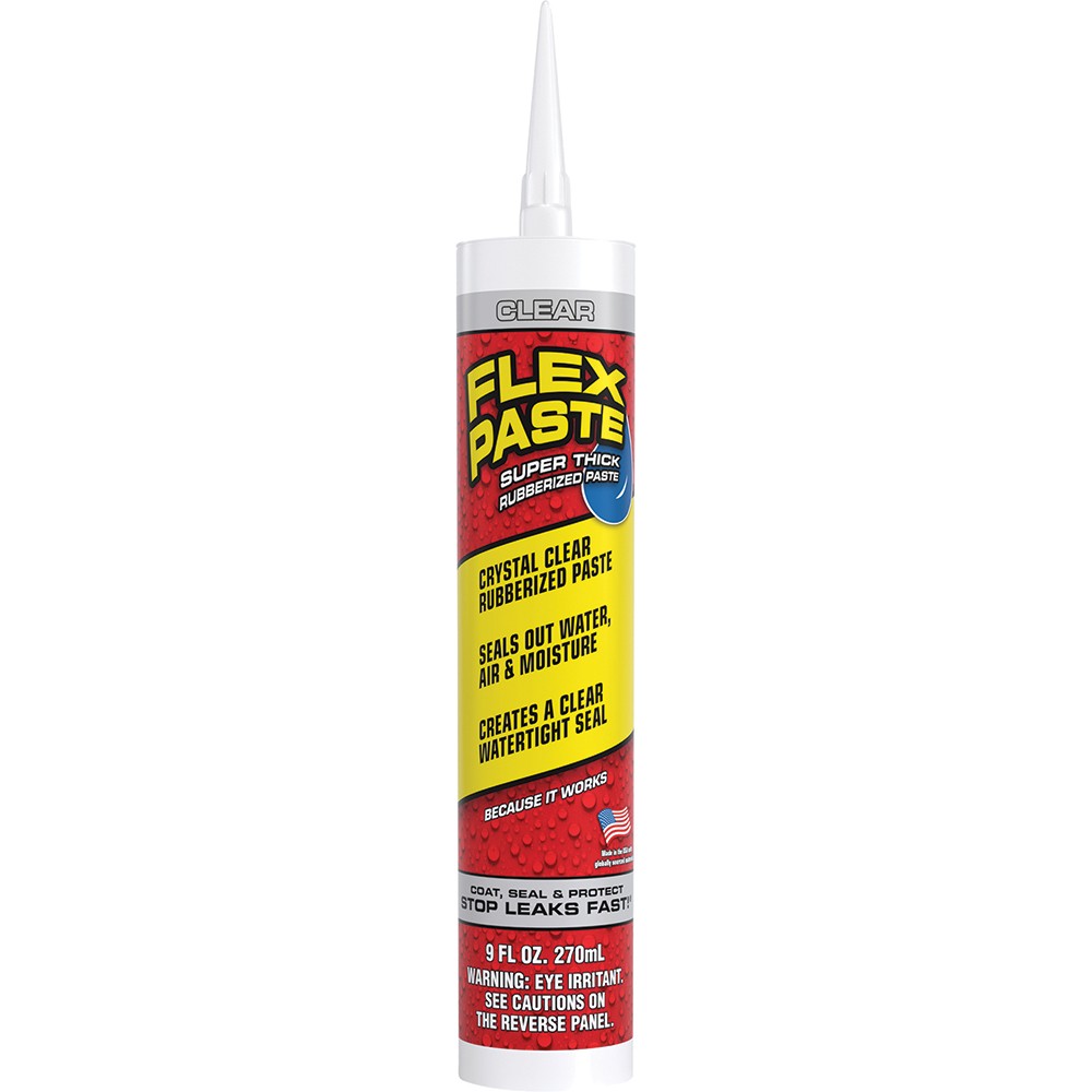 Flex Paste Clear 9 fl oz. Cartridge – 3 Each FLX-PFSCLRR09
