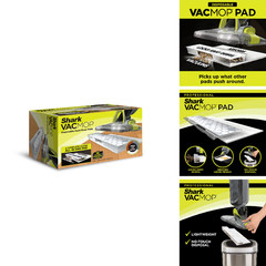 Shark Vacmop Disposable Hard Floor Pad Refills Compatible Vm252 Vm180 No-Touch
