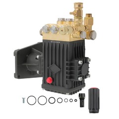 Pressure Washer Pump 4000PSI 4GPM 1.0″ Horizontal Triplex Shaft Water Pump