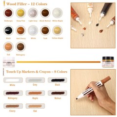 Lifreer Wood Repair Kit, 42 Pcs Furniture Kit – 42 Pcs, 42 Color