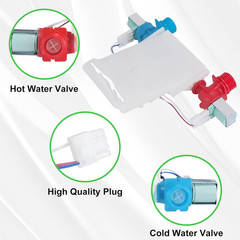 Upgrade W11101906 W11210463 Washer Water Inlet Valve Compatible with…