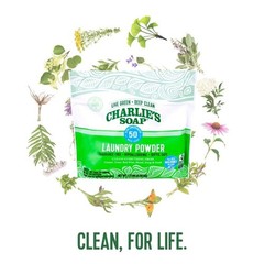 Charlie’s Soap Laundry Powder (50 Loads, 1 20.8 Ounce (Pack of 1), No Color