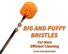 Extend-A-Reach Cobweb Duster Head Brush // Spider Web Brush For Outdoor Indoor