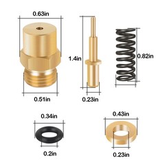 7110117 Pressure Washer Boost Valve Replacement Small, Golden