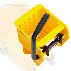 Side Press Wringer Replacement for Commercial Mop Bucket, 26 and 33 qt – Yellow