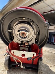 DAYTON 20HW28 Walk Behind Floor Scrubber Excellent Working Condition NO SQUEEGEE