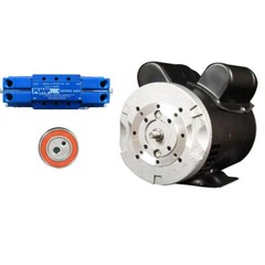 Pumptec 80586 Series 205V-160 M58 Pump 120 Volt 500 PSI Fits Mytee C313 8 port