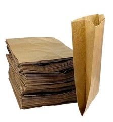 500 KL260 Kraft Waxed Liners for Sanitary Napkin Disposal 10 in x 7.5 in