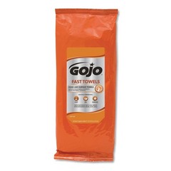 GOJO 628506 2-Ply FAST TOWELS Hand Cleaning Towels – Citrus, BL (6 PK/CT) New