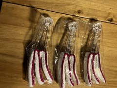 Blind Cleaners, lot of 3, purple and white