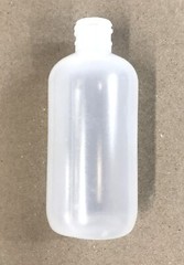 Silgan 6oz Boston Round Natural 24-410 Clear Bottle 45152 [Lot of 29] NOS