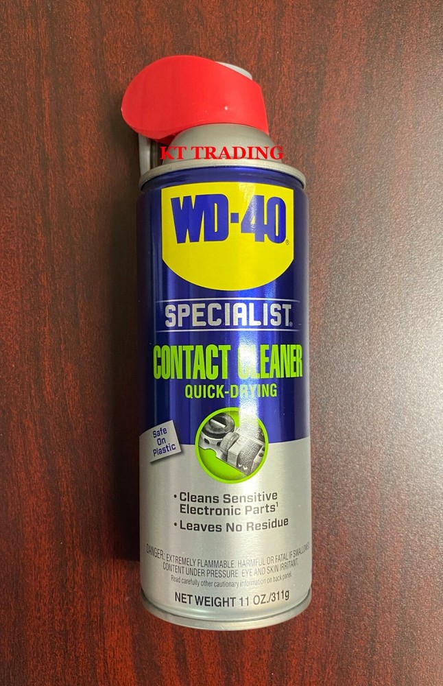 WD-40 Specialist Contact Cleaner Dirt Oil Residue for Motors Circuits Generators