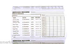 Protecta Baiting Station Service Labels ( Roll of 100 ) Baiting Station Labels