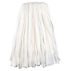 Boardwalk BW2024_40 Wet Mop #24 Rayon/Polyester White 12/carton