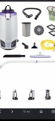 ProTeam 107688 GoFit 10 10 Qt Backpack Vacuum Cleaner W/ Tool Attachment New