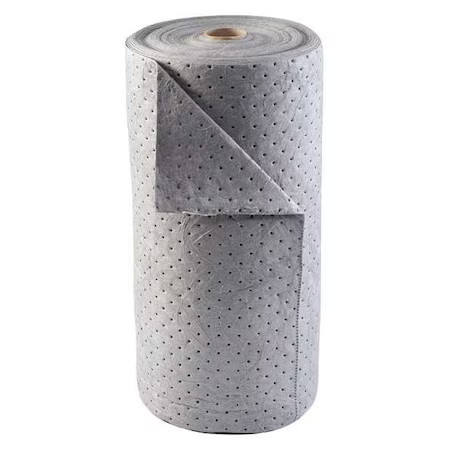 Condor 35Zr29 Sorbent Roll, 33 Gal, 30 In X 150 Ft, Universal, Gray,