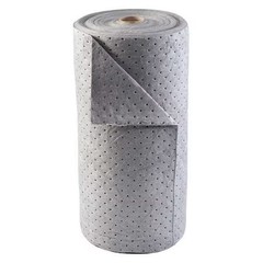 Condor 35Zr29 Sorbent Roll, 33 Gal, 30 In X 150 Ft, Universal, Gray,