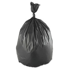 Inteplast Group SLW3858SHK LD 60 gal COMM Can Liners – BLK (100/Carton) New