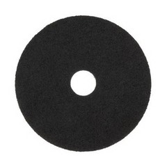 MP Professional FullCycle Round Stripping Floor Pad, 20″, Black | 5/Case