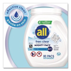 Dial 47508 Free Clear Laundry Detergent (4/CT) New