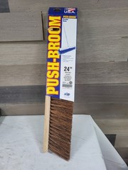 (2) 24″ Heavy Duty Palmyra Push Broom Head