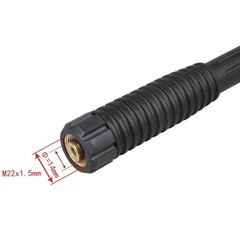 Sooprinse High Pressure Washer Gun Power Spray 4000psi with 19 gun, Black