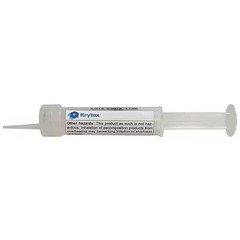High-Performance Lubricant, 0.5 oz, Syringe, PFPE Base, 500 Degrees F Max Op