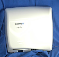 Bradley Aerix White 2902-287300 Hand Dryer Multi-Volt 110-240 Brand NEW
