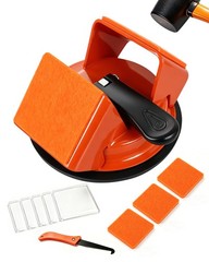 Floor Gap Fixer Tool for Laminate & Vinyl Flooring, 120 mm Orange