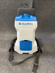 GLOBAL INDUSTRIAL Cordless Backpack Vacuum, HEPA, 1-3/8 Gallon Cap. 641850*