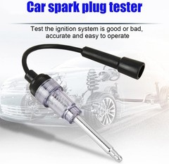 Straight Boot Spark Plug Tester, Easy to Use Ignition Diagno Color: White/1PCS