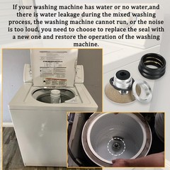 6-2095720 Washer Tub Stem & Seal Repair Kit Compatible with Whirlpool Maytag…