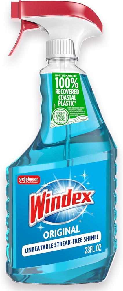 Windex Glass & Window Cleaner Spray Original 23oz Bottle