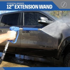 ESSENTIAL WASHER 12″ Pressure Washer Straight Extension Wand, Blue