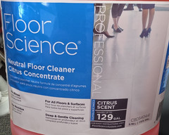 Diversey Floor Science Neutral Floor Cleaner/Citrus Scent/Concentrate 1 Gal