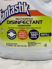 SC Johnson Professional Fantastik Multi-Surface Disinfectant Degreaser 1 Gal New
