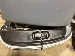 24V WINDSOR SABER CUTTER WALK BEHIND SCRUBBER, VERY CLEAN, 257 HOURS