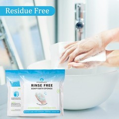 HYGIENJOY-21% Larger,No Rinse Bathing Wipes for 25 Count (Pack of 1)